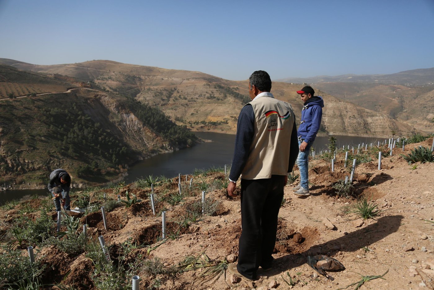 Livelihood, King Talal Dam, Um Qais
Photo: Hassan Hijazi/ NRC