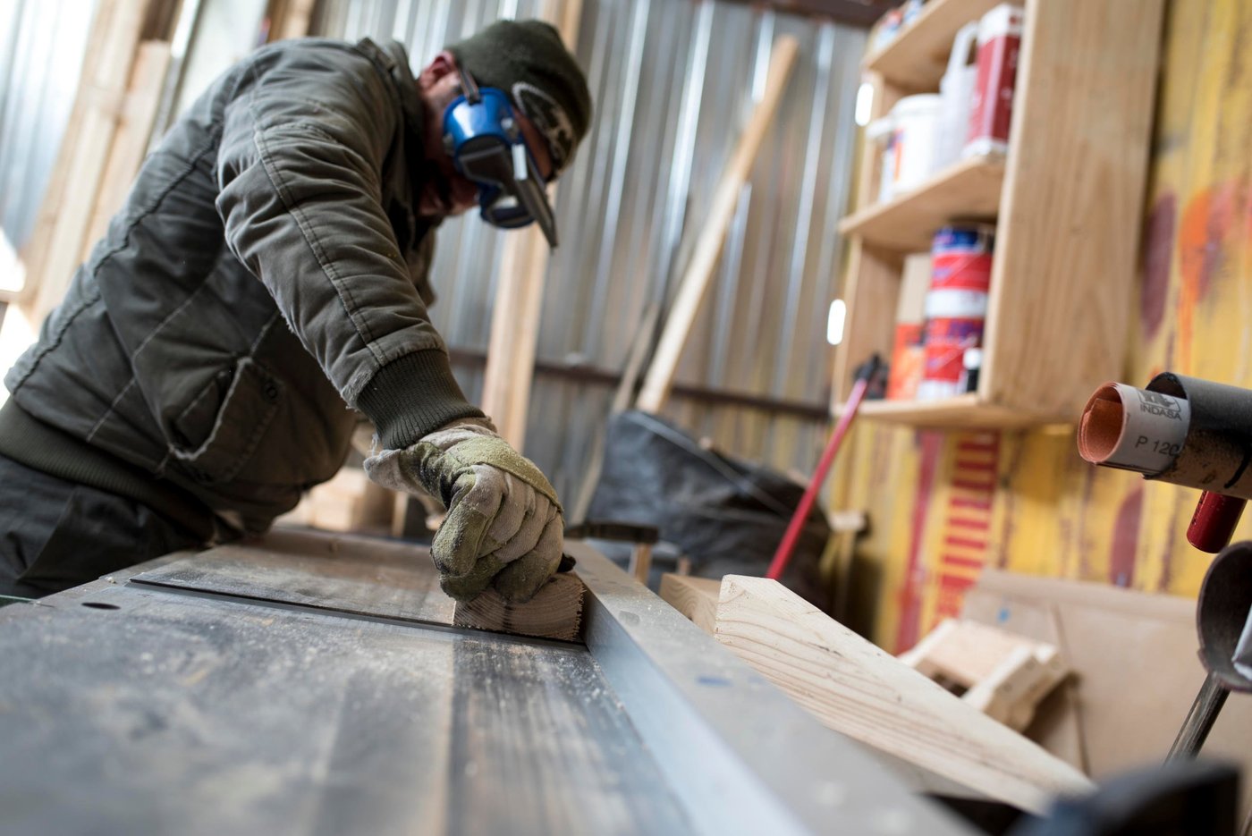 Omar has four boys and three girls.
He used to have a grocery shop back in Syria. I learned carpentry here in Zaatari Refugee Camp with Norwegian Refugee Council.
He said; "Now I have some experience here in NRC maintenance site, and I am thinking to become a carpenter."
"Now I can afford all my family's needs, and I feel like I am useful again when I have something to do and got paid for it."
25th February, 2016.
Photo: Alisa Reznick
