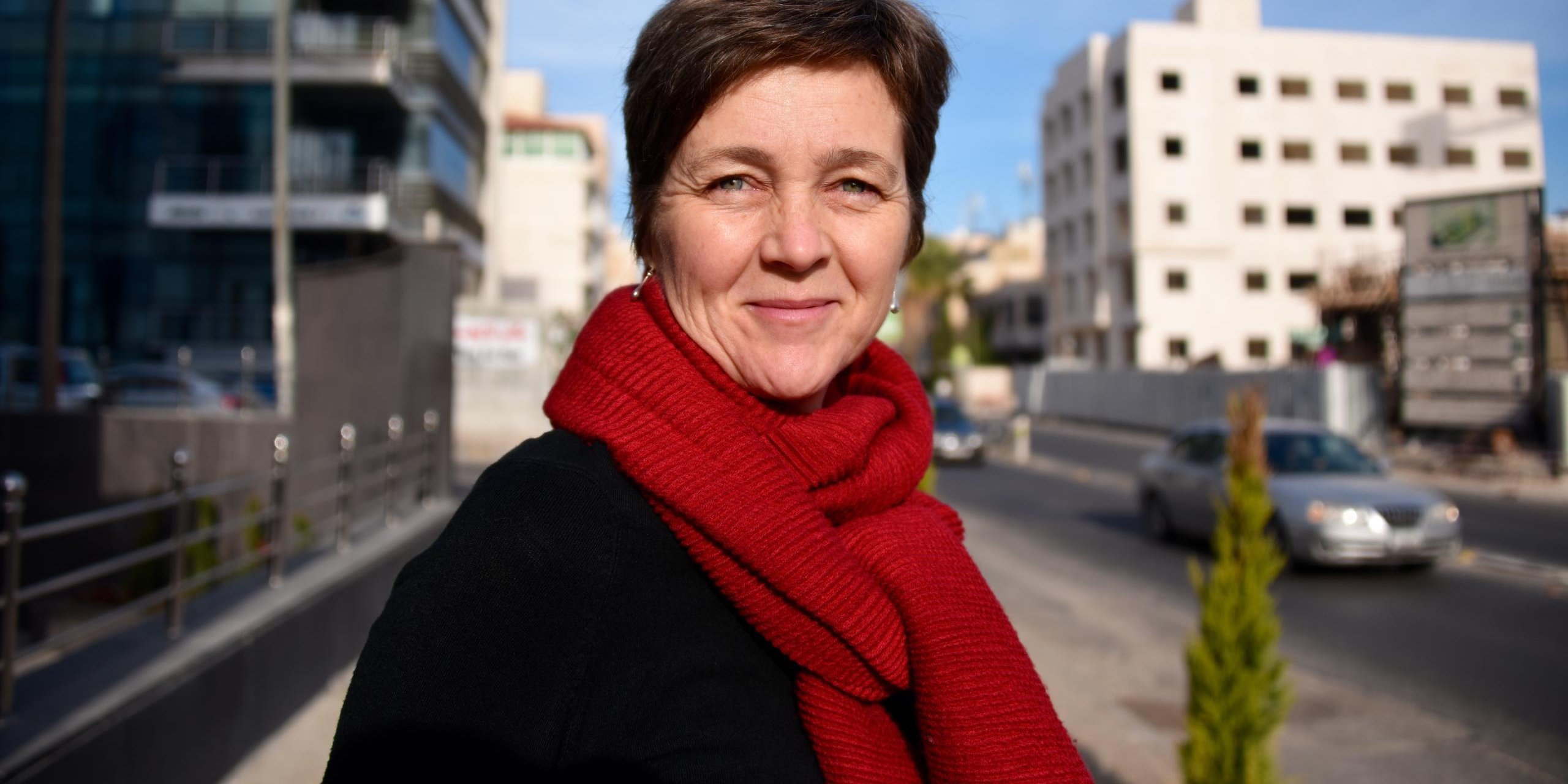 Jacqueline Frize, deployed from the CashCap roster as focal point to the Cash Learning Partnership (CaLP) in the Middle East. Amman, Jordan 2017. (Photo: NORCAP/Tuva Raanes Bogsnes)