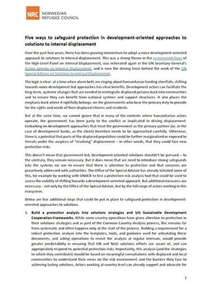 Five ways to safeguard protection