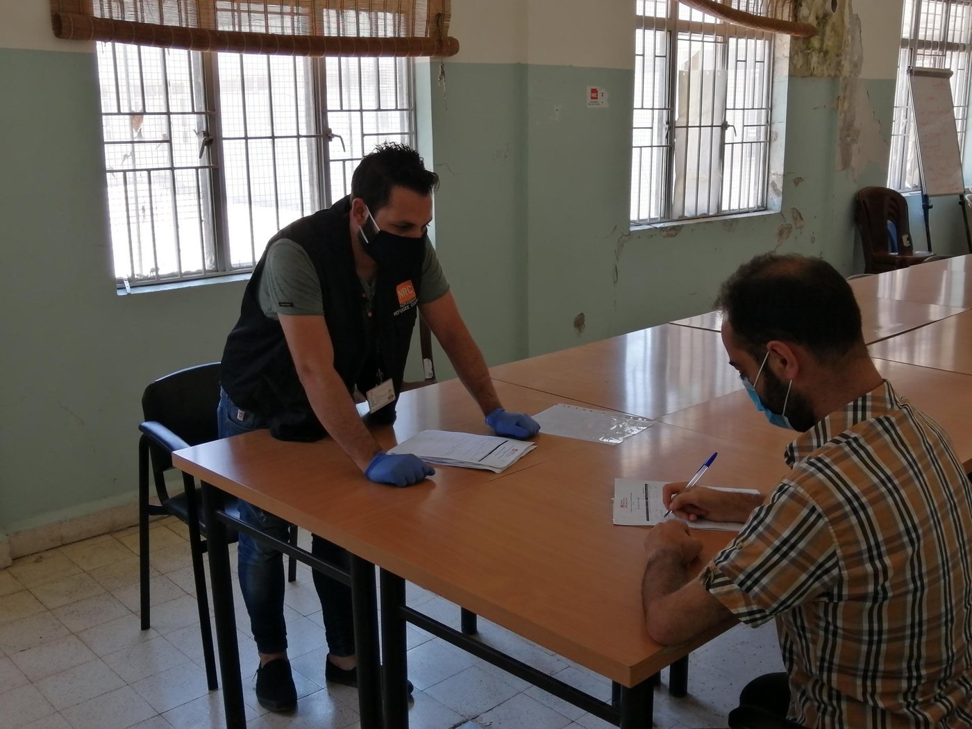Khalid, an Information Field Assistant at the Norwegian Refugee Council, supported Zayno’s family to obtain birth certificates for his youngest daughter and grandson as well as registering the marriage of his daughter through funding from the UK’s Department for International Development.

“Zayno was confused and did not know how to register the birth and marriage for his family members. When we gave him the certificates, he was very surprised because he did not expect us to follow up on this till the end”, says Khalid, one of NRC’s information Field Assistant in north Lebanon. “Zayno and his family really appreciated our support and explained how it had been a big concern for them.”