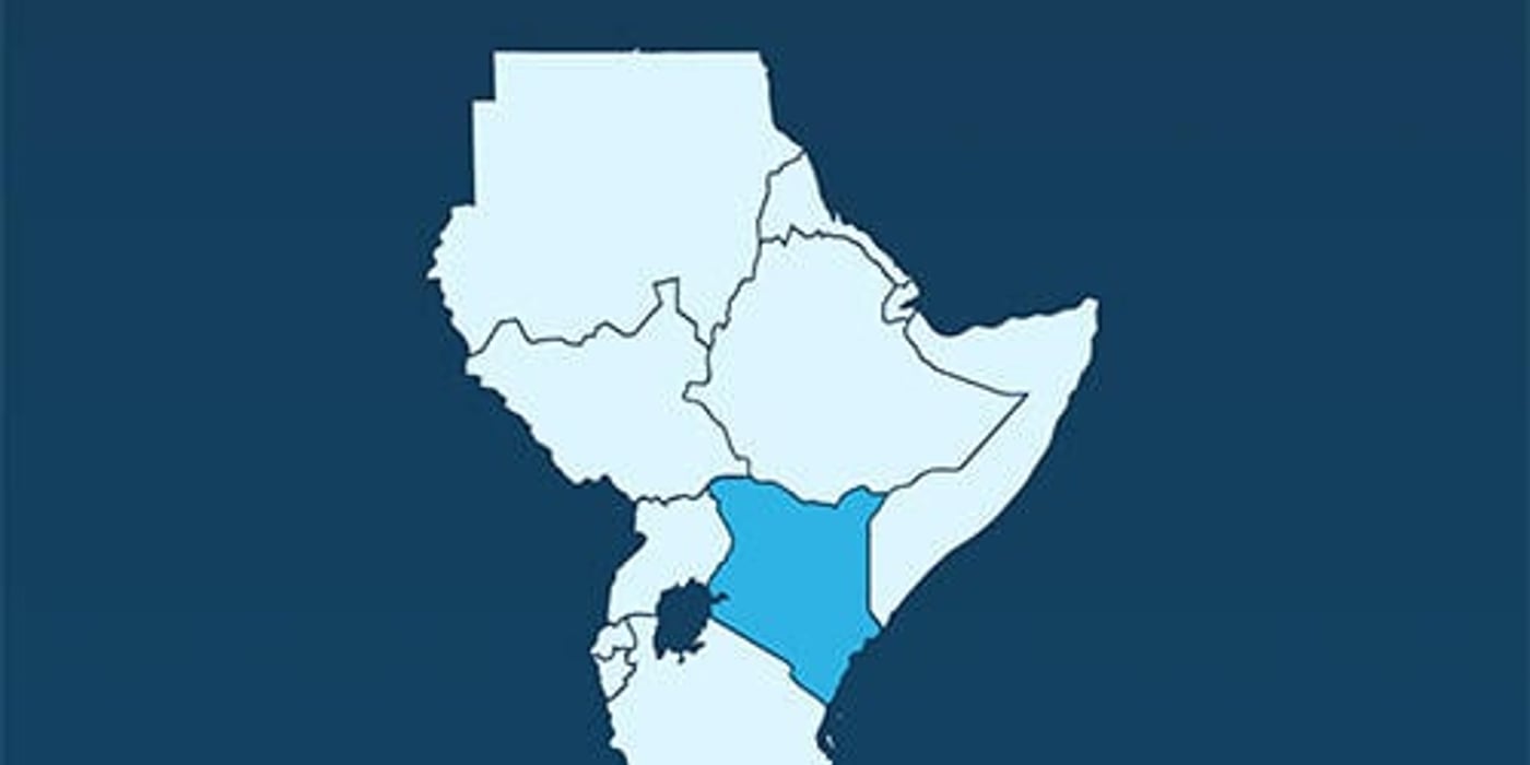 Front page of the report "Scoping the Cash and Climate Landscape in East Africa and Kenya."