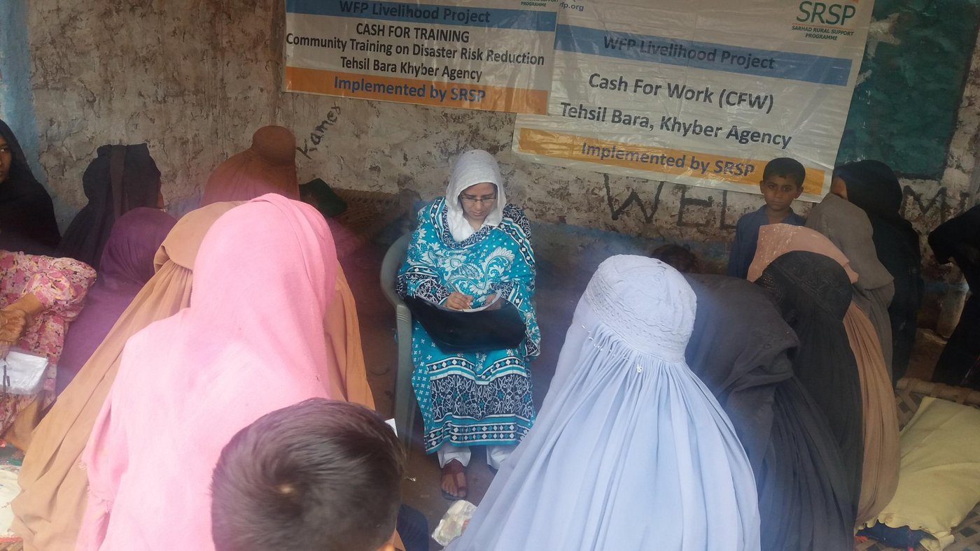 Shakeela Ellahi believes the cash training has made her a better protection expert. (Photo: WFP) 