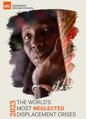 Front page of the report "The world's most neglected displacement crises - 2023."