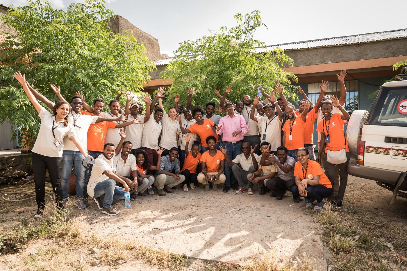 Most of the NRC staff in Shire office and Hitsat refugee camp.
The camp is just outside Shire, a district in northern Ethiopia. The camp houses about 10,000 refugees from Eritrea. Most of them are minors, and about one in ten have fled alone.
Photo: Beate Simarud/NRC
Facts and figures:
Eritreans are the third largest group of refugees living in Ethiopia, with 37,321 refugees currently registered in refugee camps in the Shire area camps.
Currently there are 163,281 Eritrean refugees in Ethiopia.
It is estimated that nearly 40 per cent of Eritrean refugees leave the camps within the first three months of arrival, and 80 per cent leave within the first year, with significant numbers of the population departing irregularly from Ethiopia to third countries – often with the assistance of smugglers and at great risk to their lives.
The population in the Shire camps is unique, with a large number of children below the age of 18 and unaccompanied children.
As of June 2017, 72 per cent of the refugees living in Shire were under the age of 18, including 4,725 unaccompanied and separated children, representing approximately 11.5 per cent of the total refugee population.
Unaccompanied and separated children live in a variety of care arrangements, including community care, foster care, or family-based care.