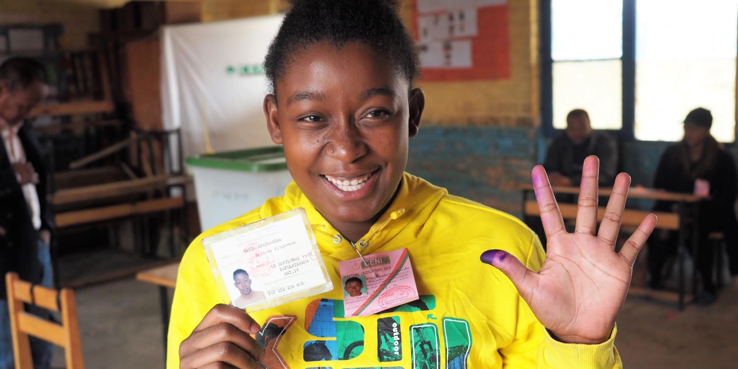"It is my right to vote and I don't want to lose my right", says Sariaka Fitiavana Randrianatoandro. (Photo: NORCAP/Ida Sem Fossvik)